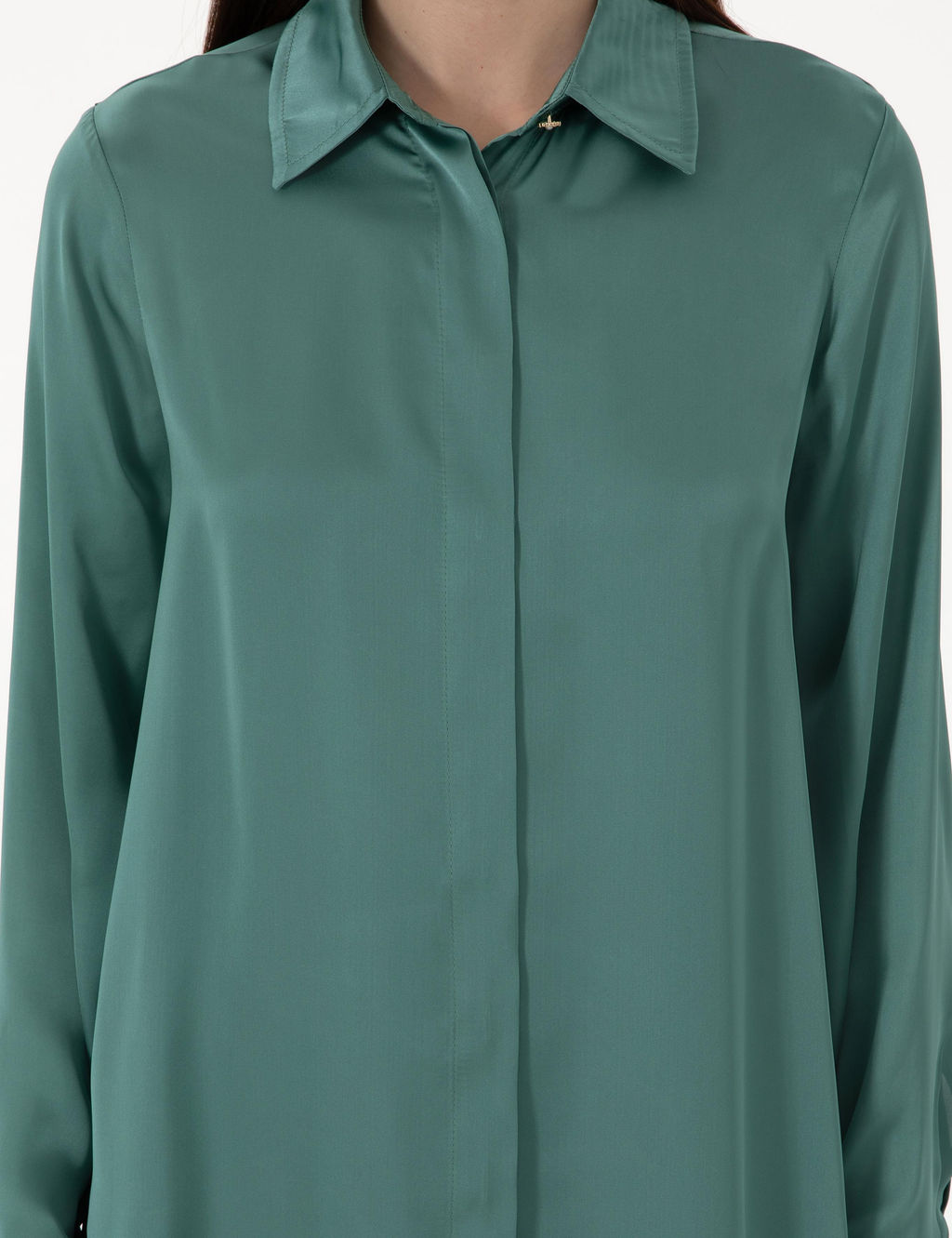 Ye_il Comfort Fit Uzun Kollu G_mlek - Pierre cardin фото 6