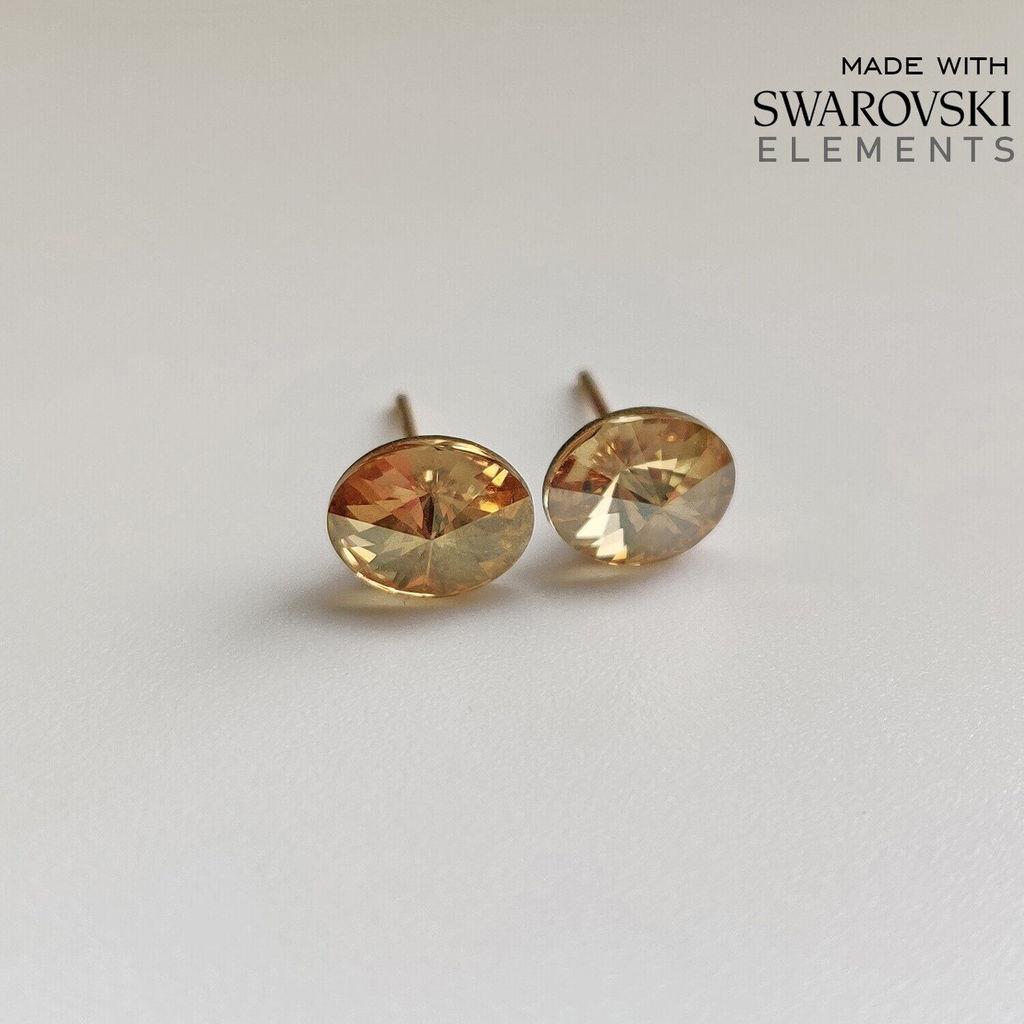 Серьги с кристаллами Swarovski