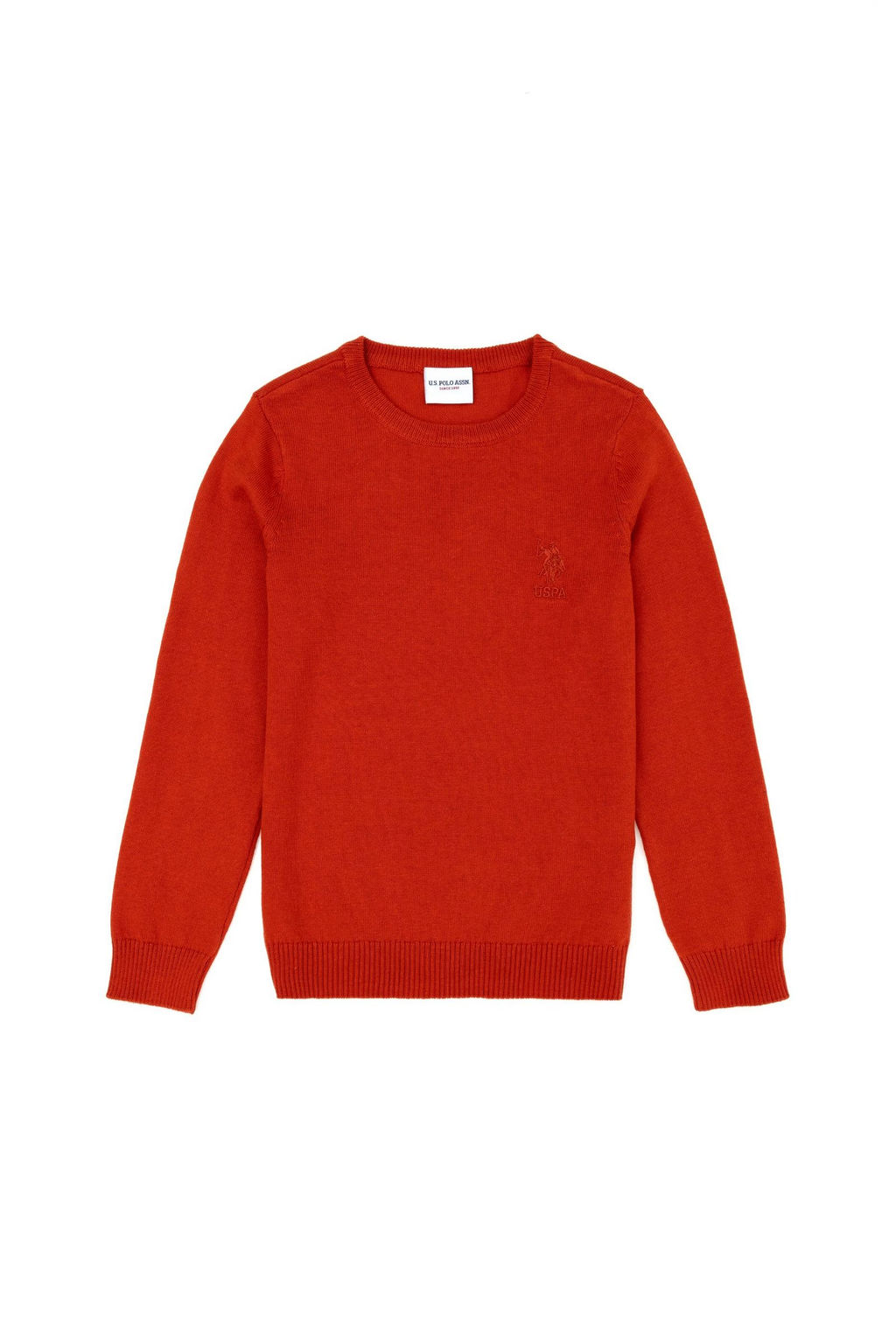 Базовый свитер с плиткой для мальчика - U.s. polo assn фото 4