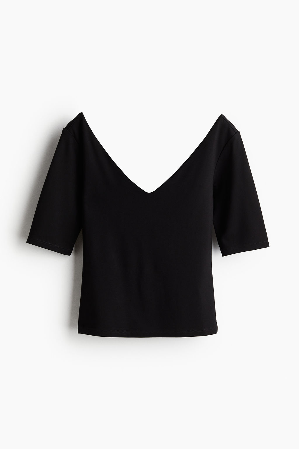 Top de punto con escote en V - H&m фото 8