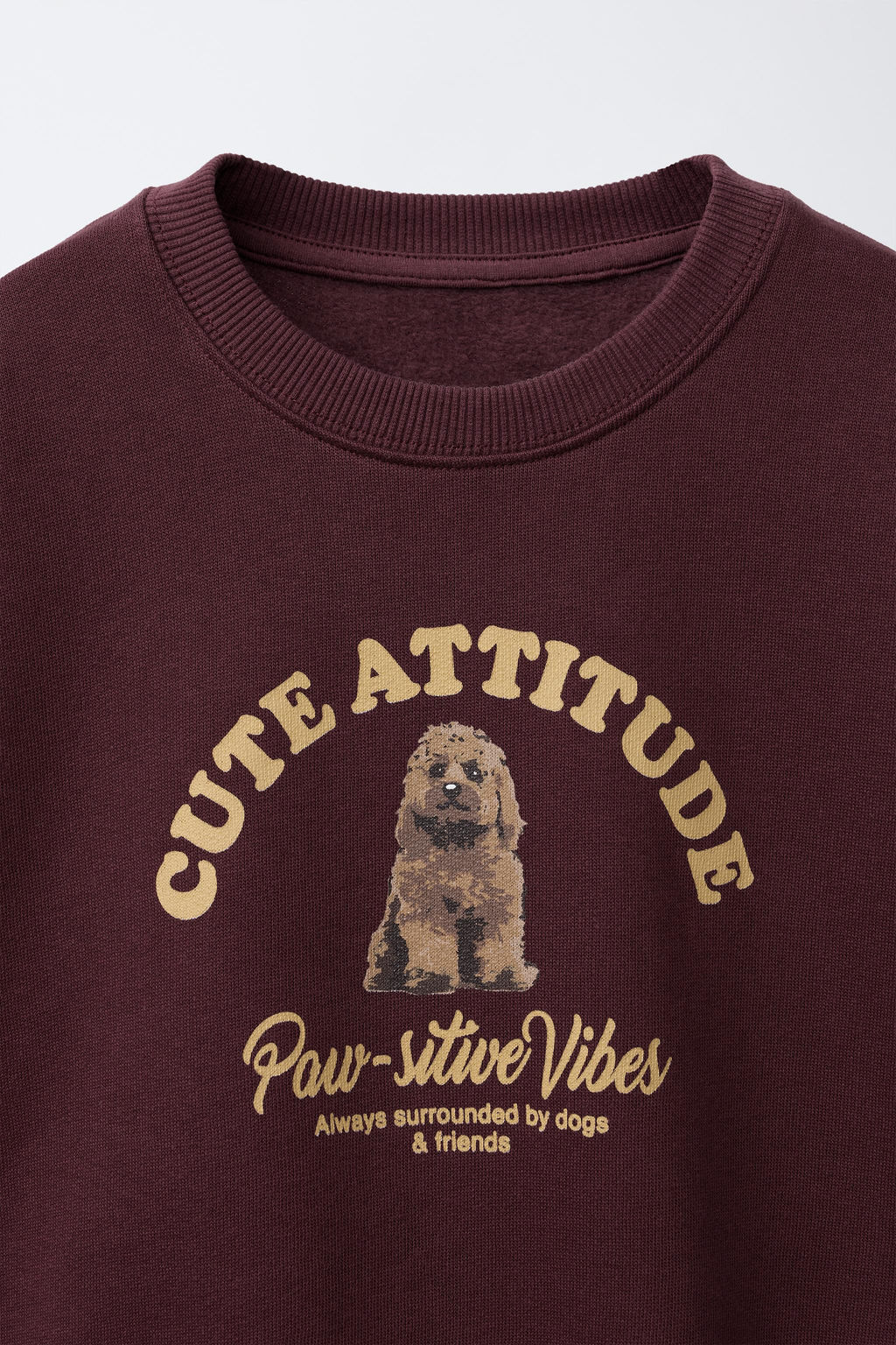 DOG PRINT SWEATSHIRT - Zara фото 3