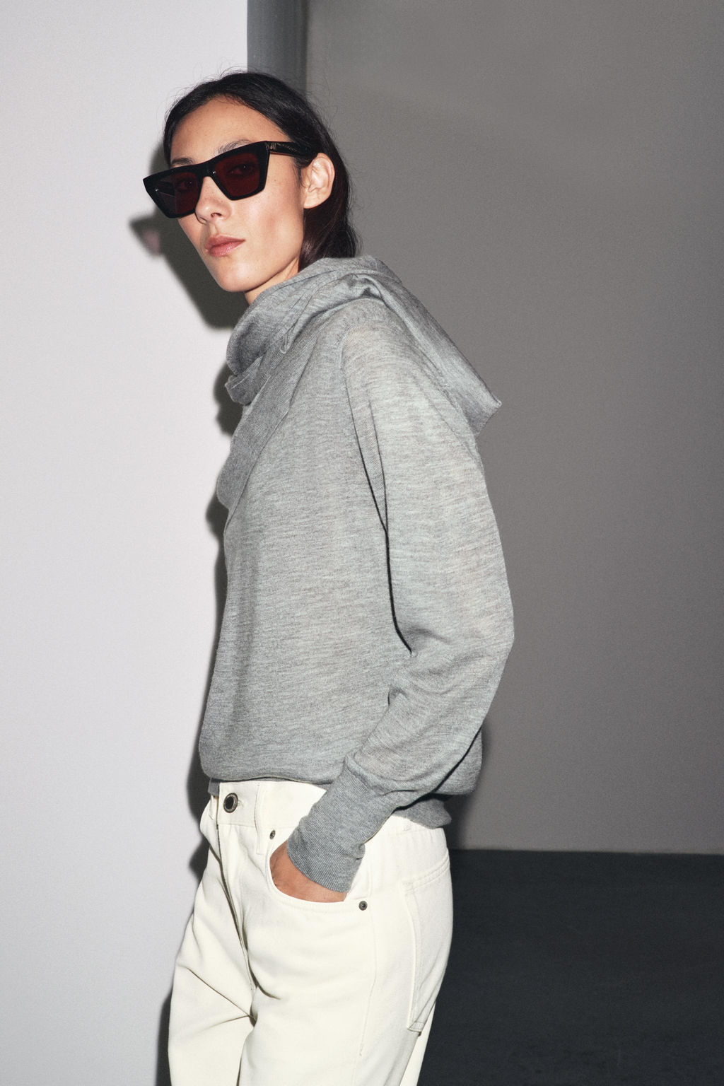 100% EXTRAFINE CASHMERE SWEATER - Zara фото 4
