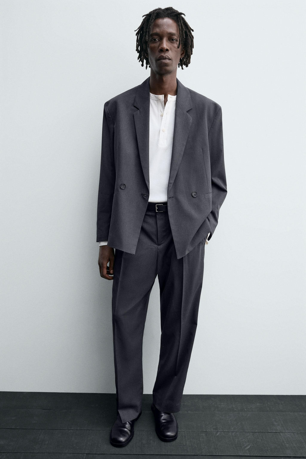 PLEATED SUIT TROUSERS - Zara фото 5