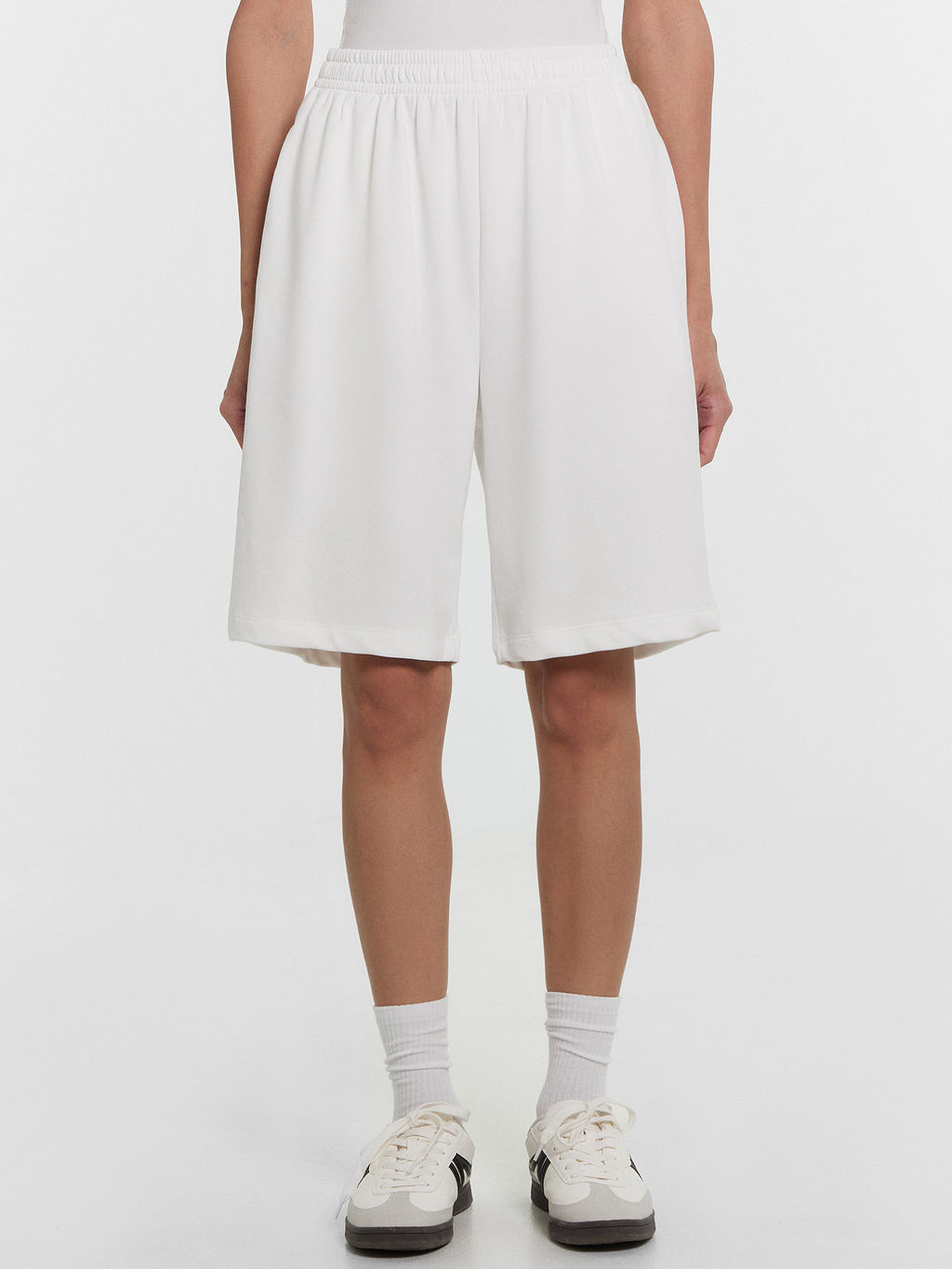 Шорты женские белые белый 132309 - Mark formelle фото 2