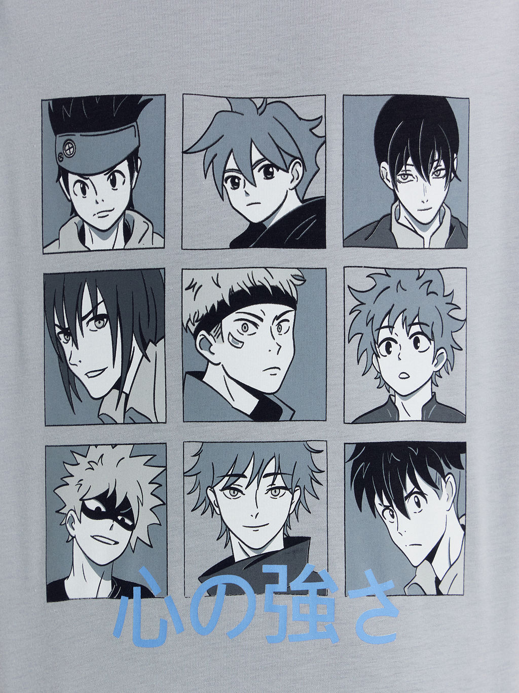 Комплект для мальчиков (футболка, шорты) серо-голубой с драконами - Mark formelle фото 7