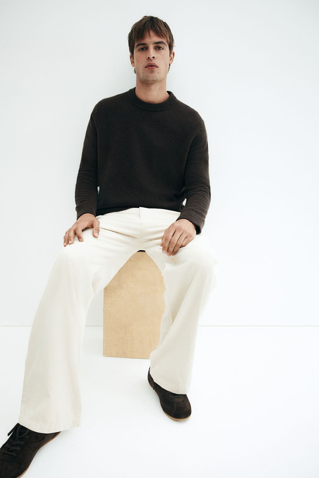 Pantal?n de pana Relaxed Fit - H&m фото 10