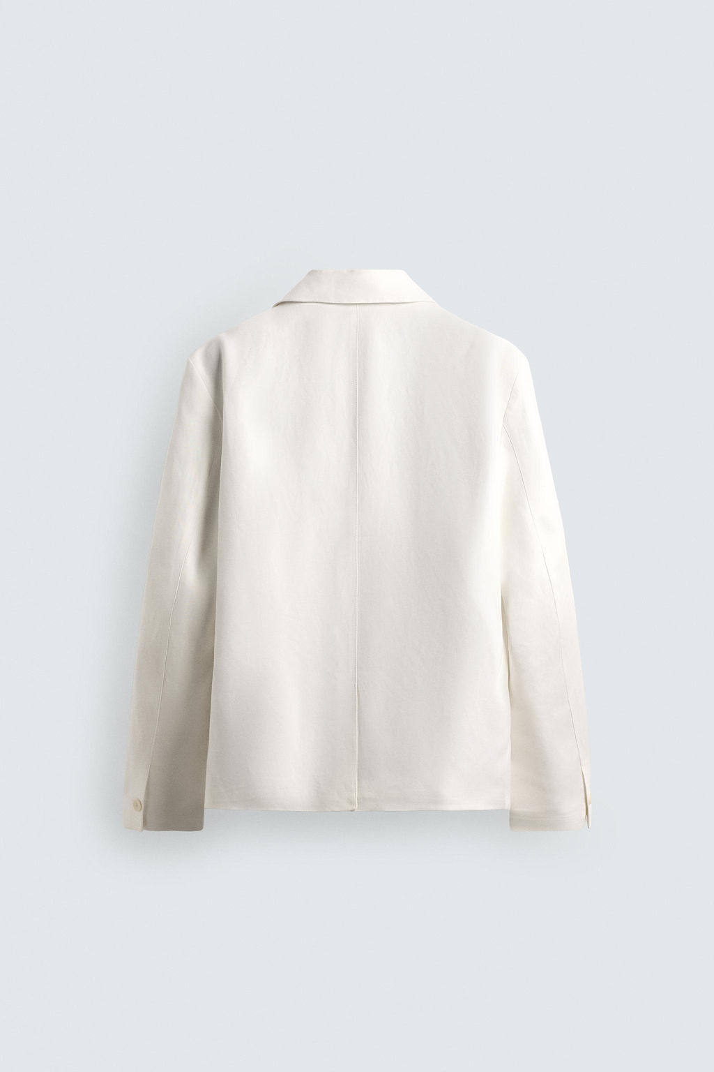 BLAZER RELAXED FIT TRAJE VISCOSA - LINO / Blanco - Zara фото 7