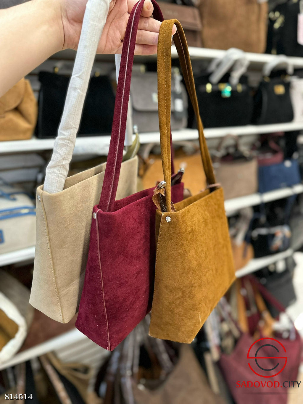 Сумка женская из замши - Bruno фото 4