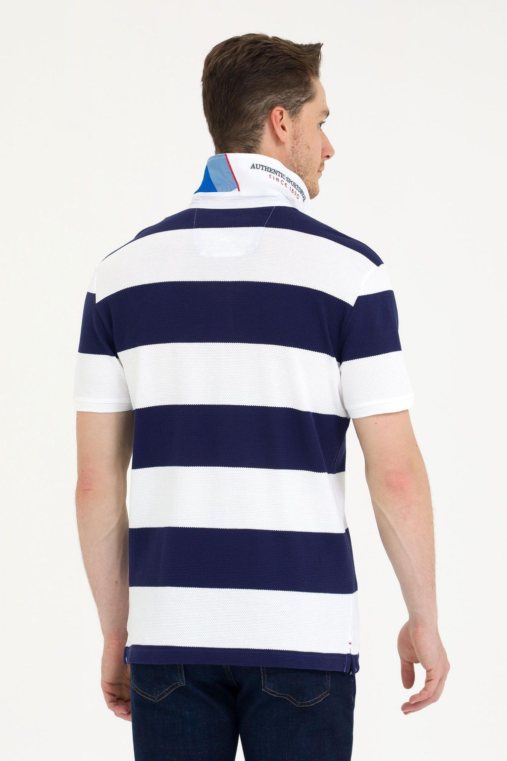 Мужская темно-синяя футболка - U.s. polo assn фото 5