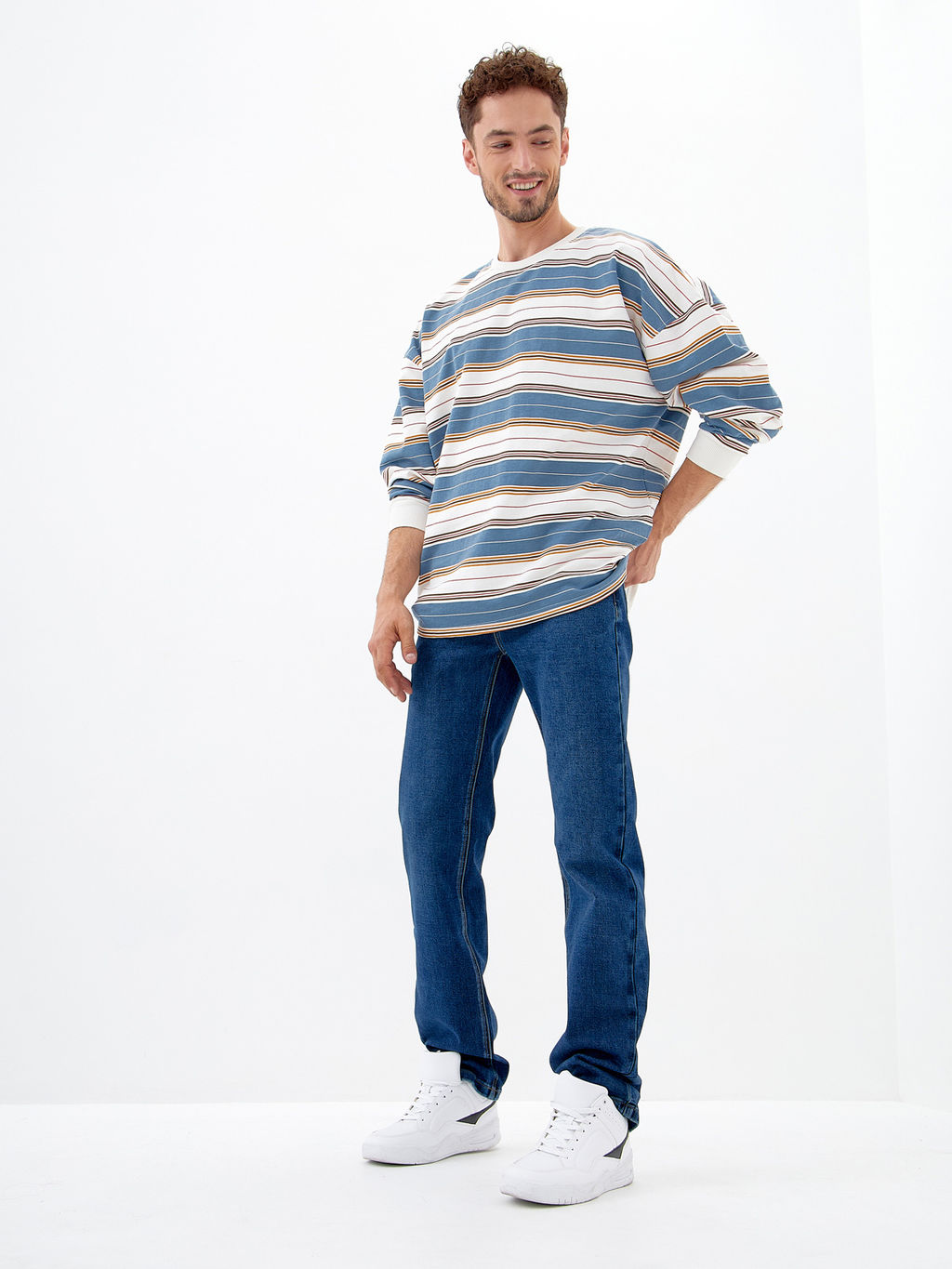 Мужские Джинсы Широкие - Mossmore фото 30