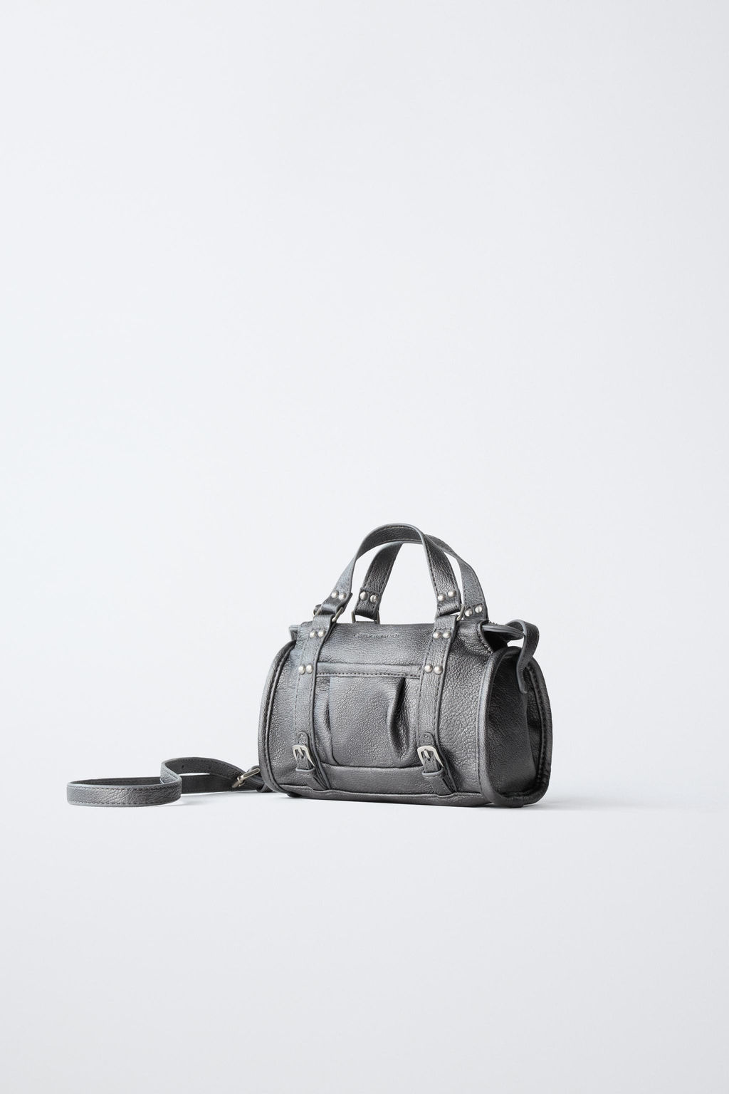 BANDOLERA METALIZADA / Gris - Zara фото 2