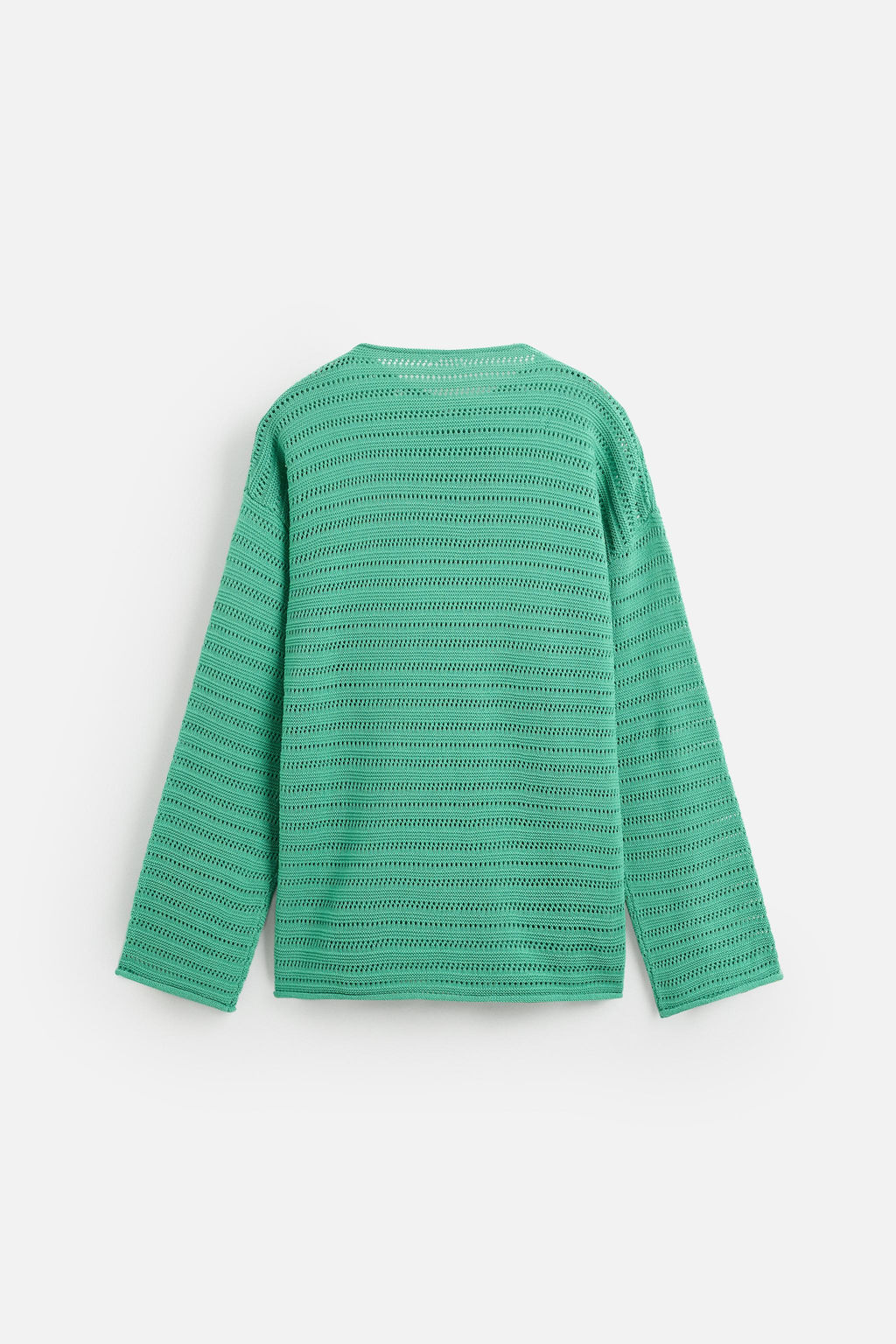 TEXTURED KNIT SWEATER - Zara фото 8