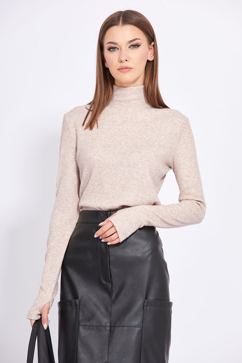 Джемпер 2314 бежевый - Eola фото 3