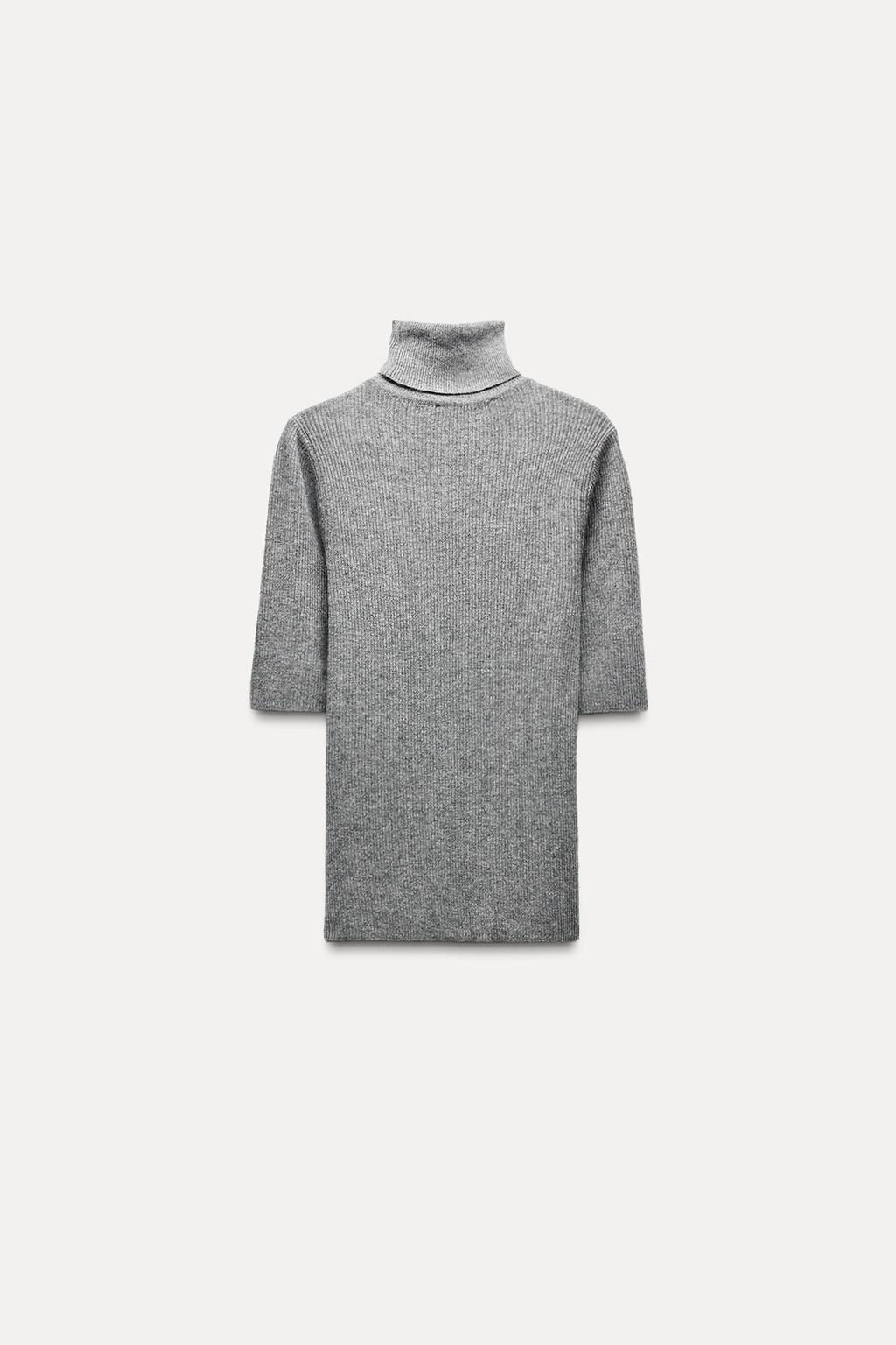HIGH NECK KNIT TOP - Zara фото 5