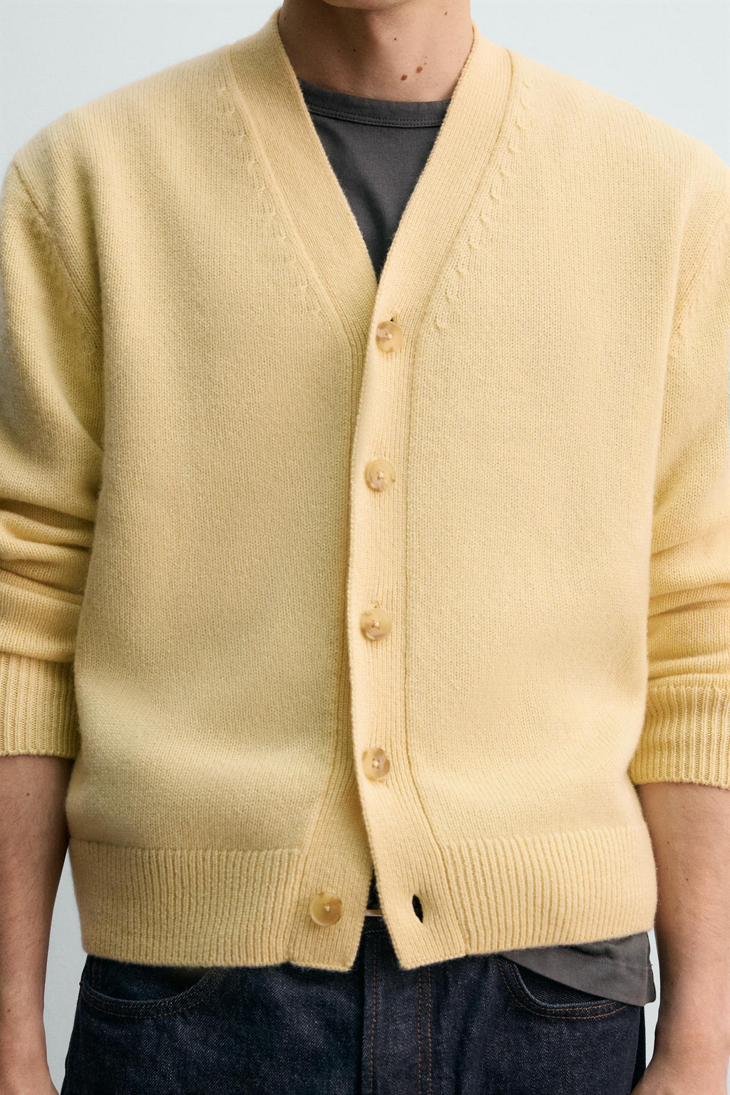 CASHMERE CARDIGAN AARON LEVINE X ZARA  фото 5