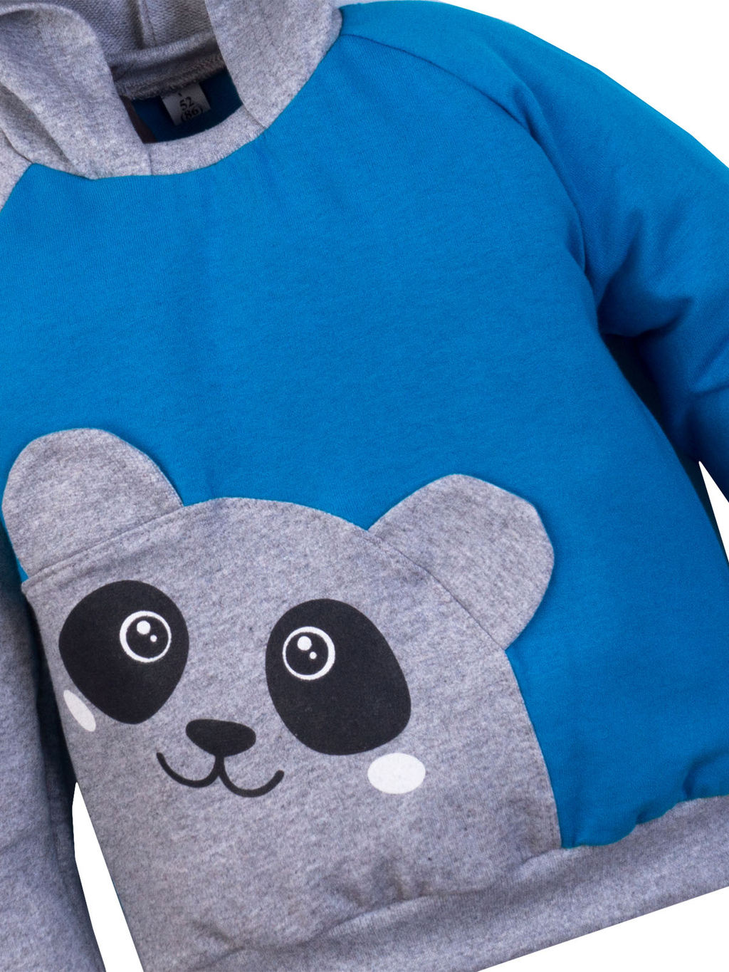 Костюм детский темная бирюзамеланж панда