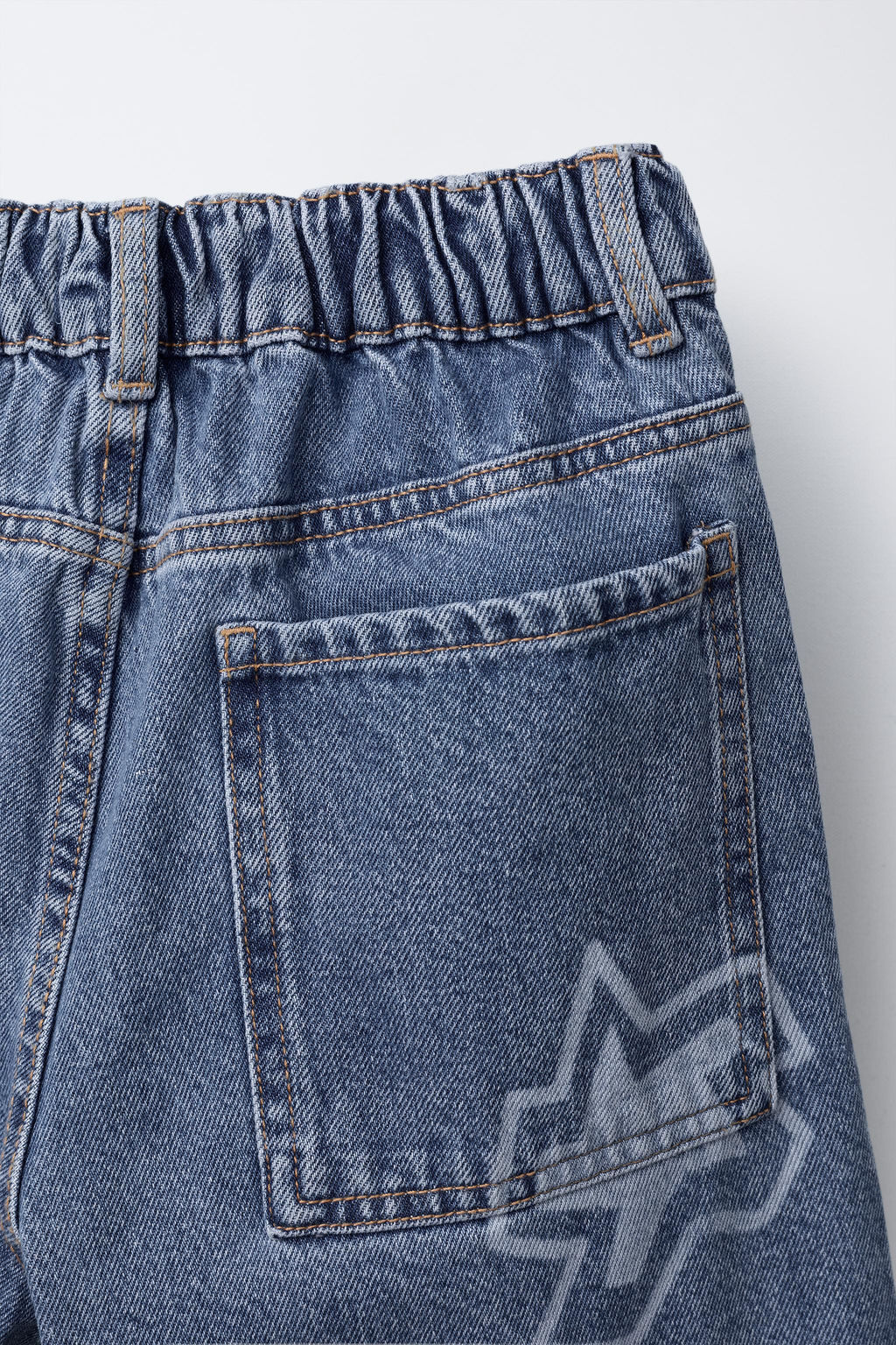 PRINTED SKATER JEANS - Zara фото 4