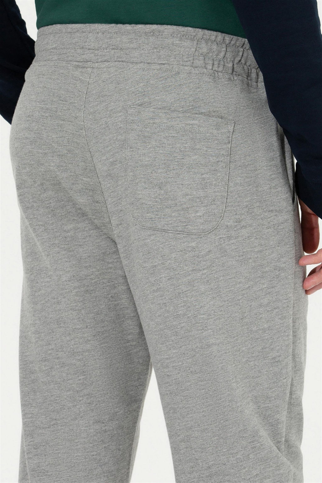 Мужские серые меланжевые спортивные штаны - U.s. polo assn фото 7