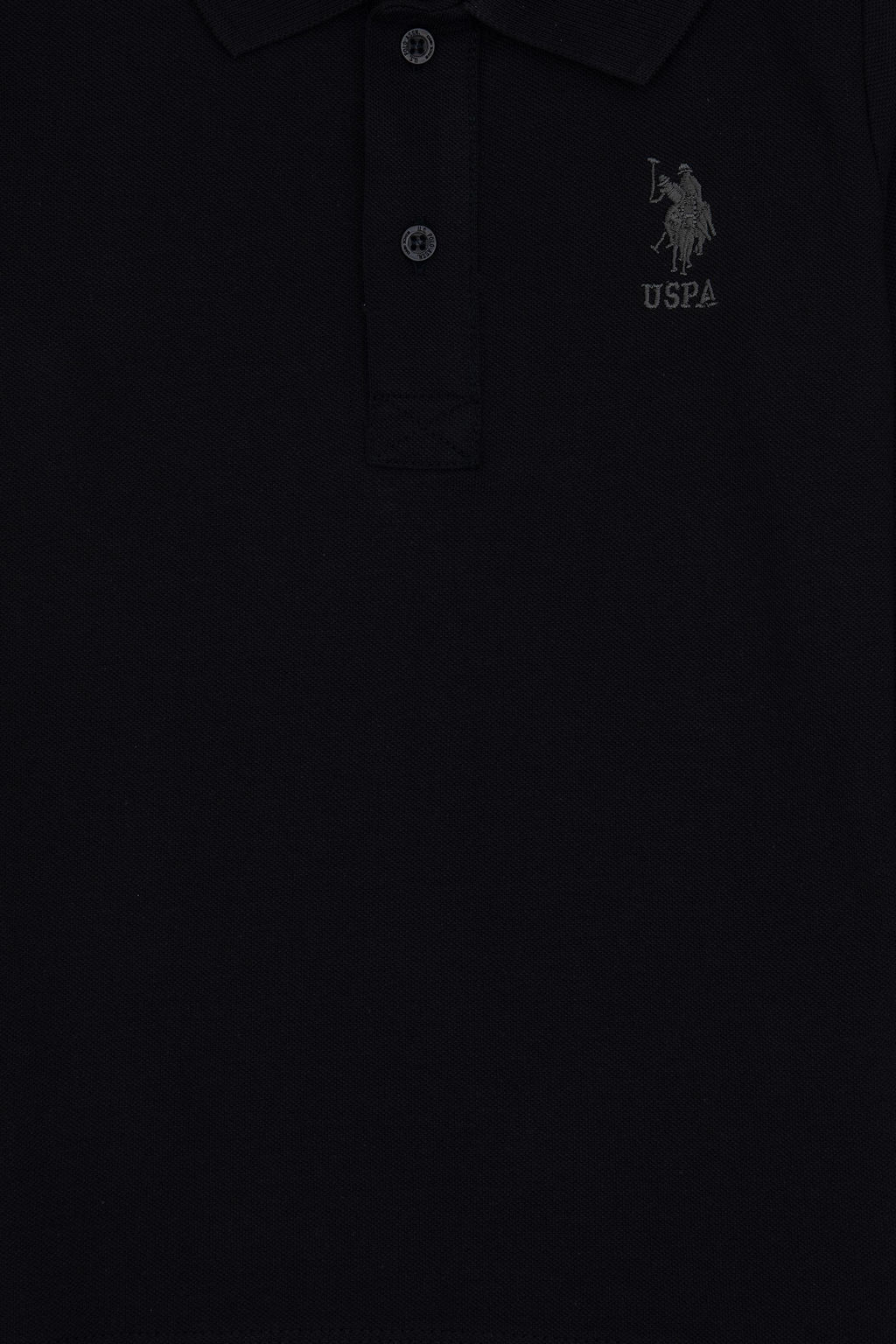 Erkek _ocuk Siyah Basic Polo Yaka Sweatshirt Sepette S_rpriz _ndirim - U.s. polo assn фото 3