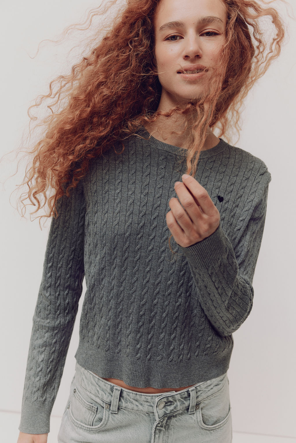Jersey en punto trenzado - H&m фото 4