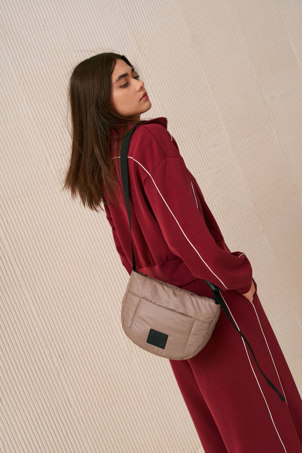 Серо-коричневый кросс-боди NaVibe - S.lavia фото 20