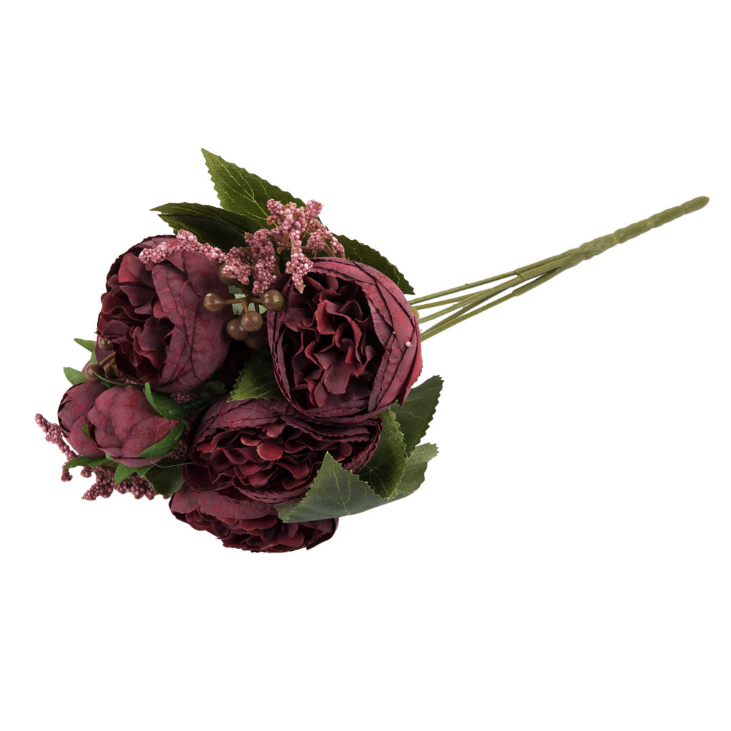 Искусственное растение Blumentag ATJ-30 Растение искусственное Роза 28 см 3 х 1 шт. 02  фото 4