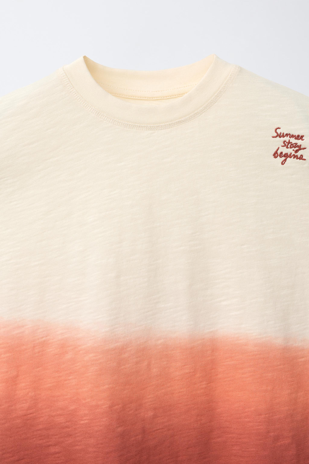 CAMISETA DEEP DYE / Coral