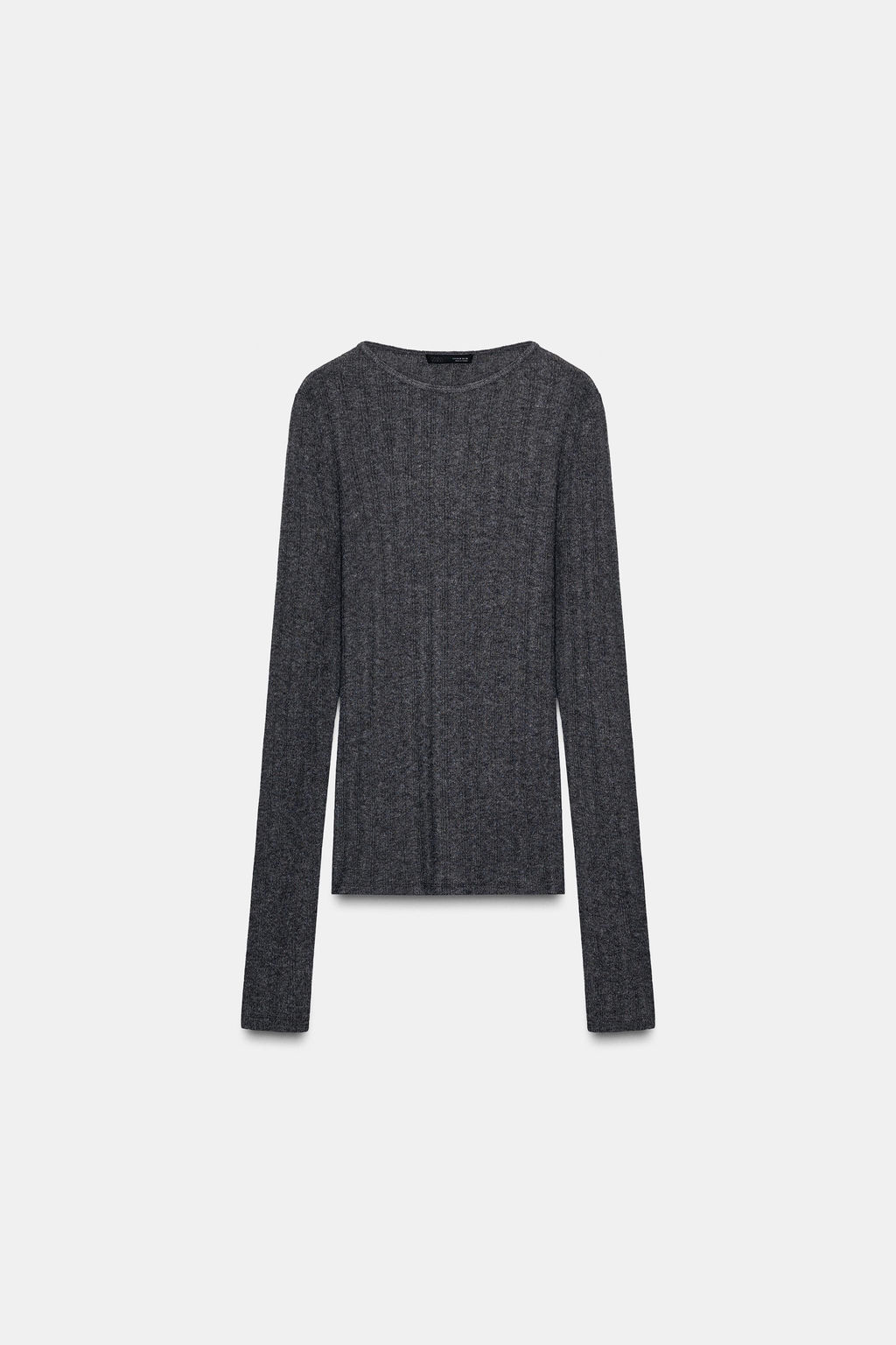 SOFT RIB T-SHIRT - Zara фото 5