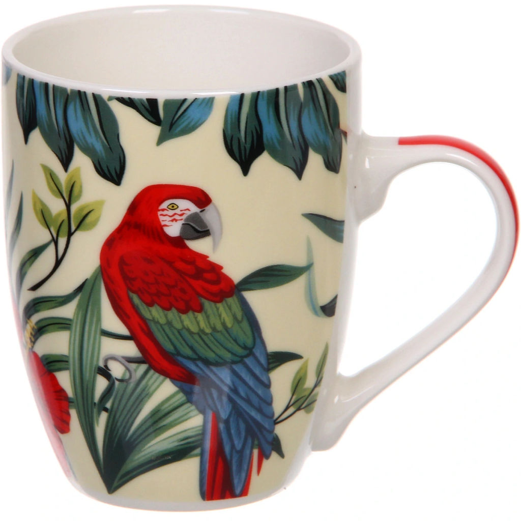 Цена за 2 шт. Кружка керамическая 350мл "Животный мир"