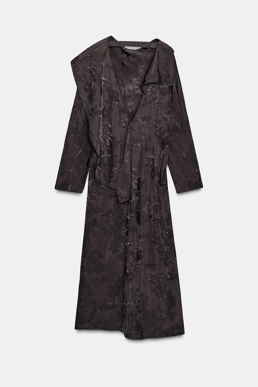 ZW COLLECTION JACQUARD BANDANA DRESS - Zara фото 6