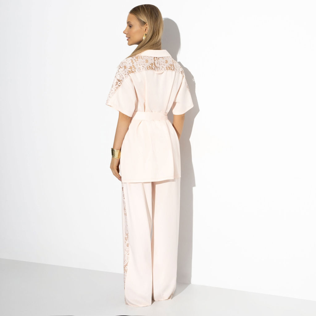 Брючный костюм, Престижная номинация (fashion, 2 в 1, с поясом) - Charutti фото 5