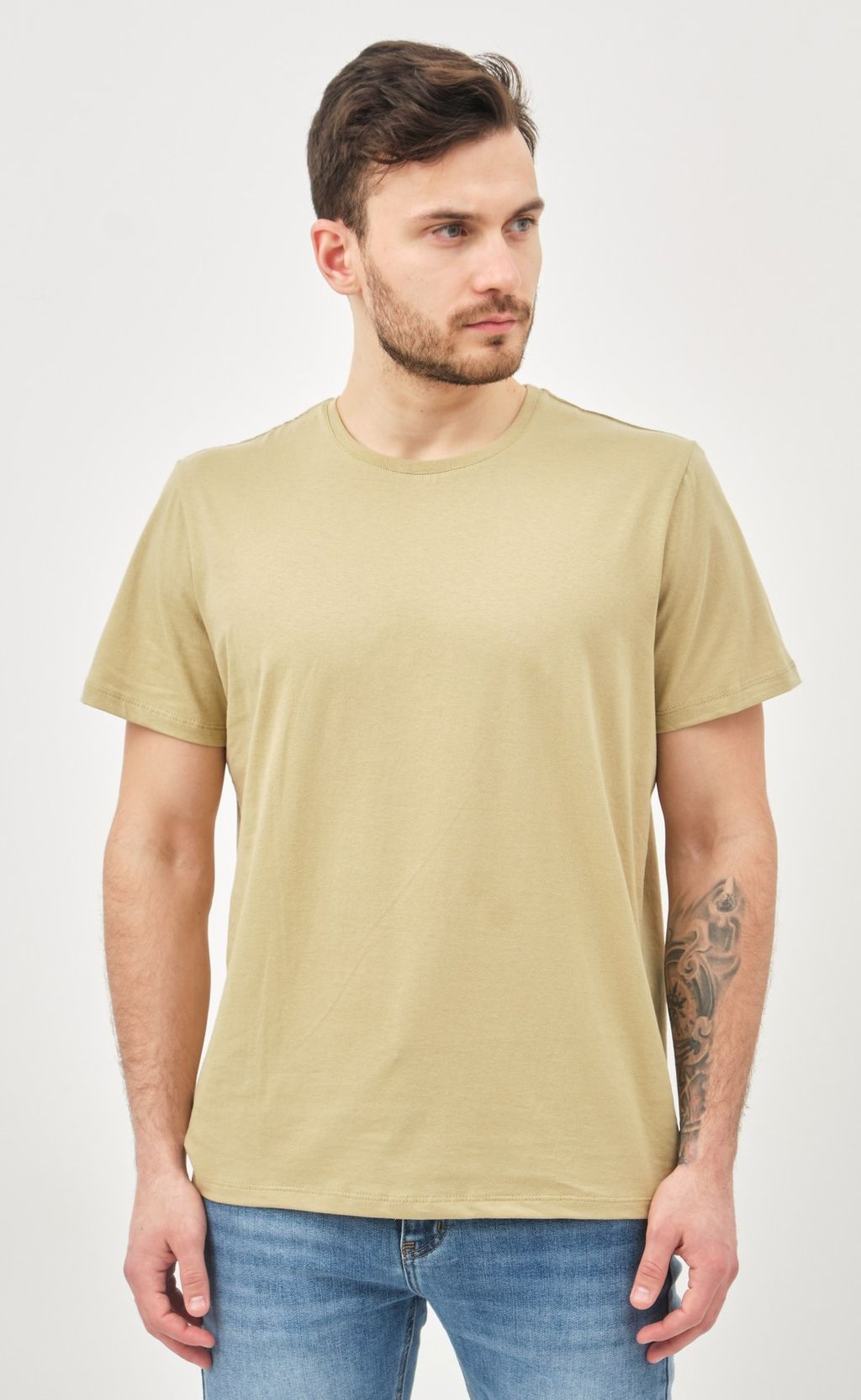 Футболка F911-6000b sand - Fine joyce фото 3