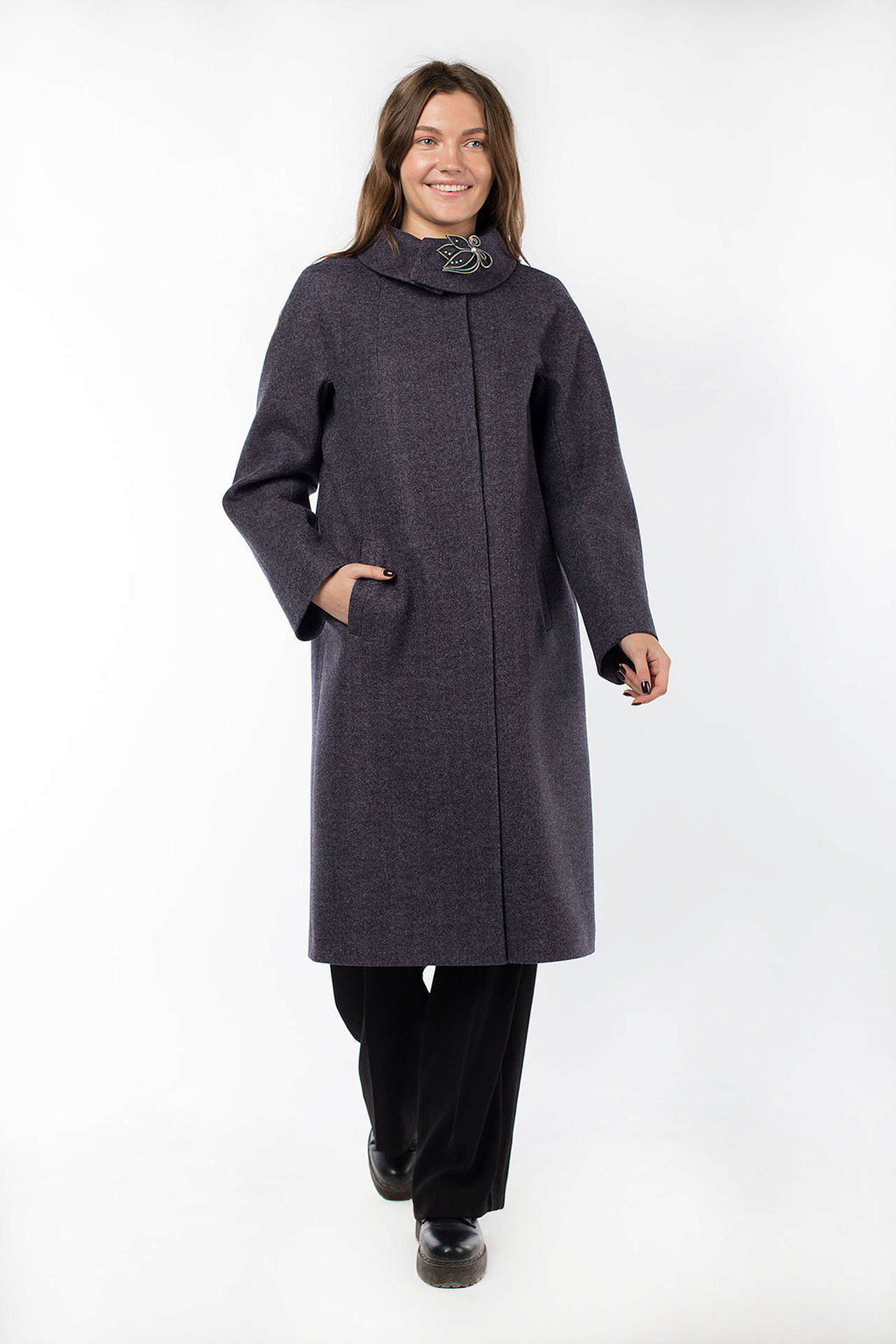 01-09917 Пальто женское демисезонное