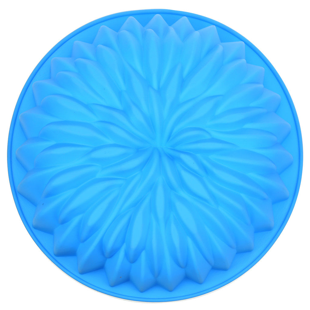 Форма силиконовая для выпекания Хризантема д26см h6см (Китай) - Домашняя мода фото 4