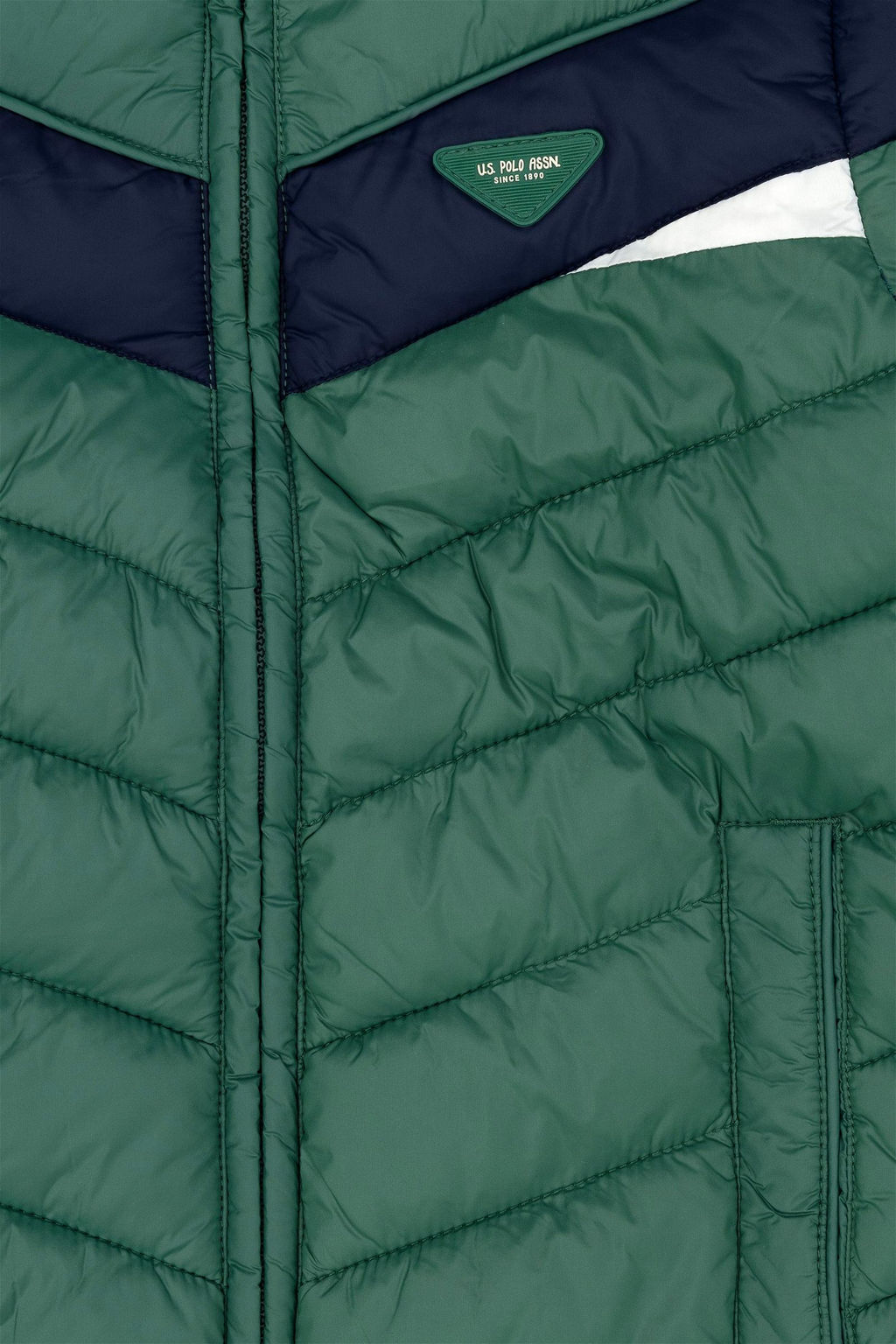 U. S. Polo Assn Зеленое пальто для мальчика - U.s. polo assn фото 6