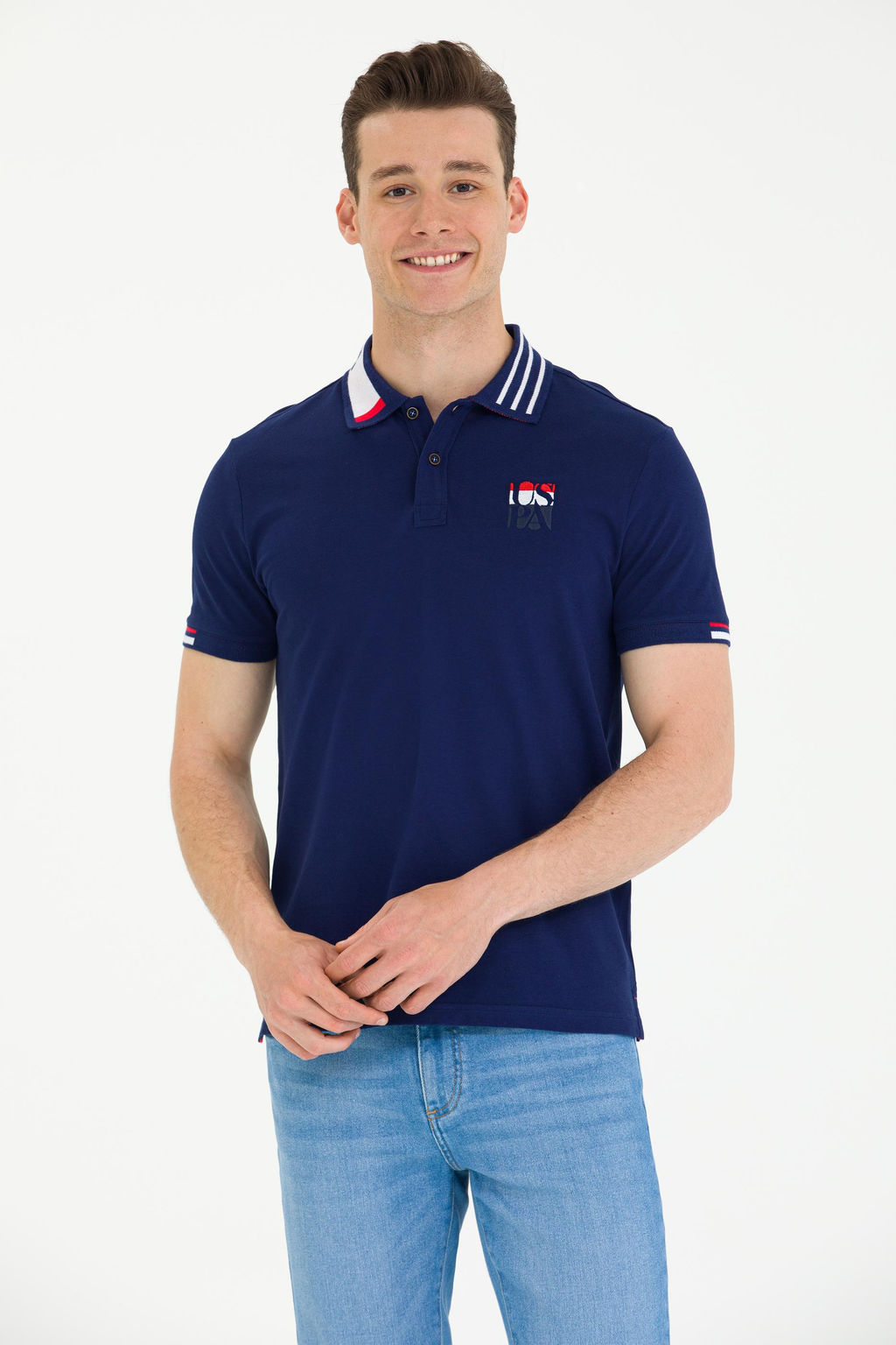 Мужская темно-синяя футболка - U.s. polo assn фото 15