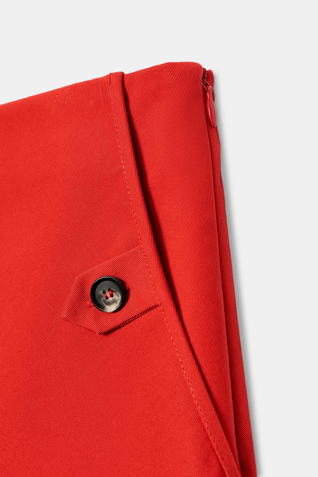 ASYMMETRIC POCKET SKIRT ZW COLLECTION - Zara фото 13