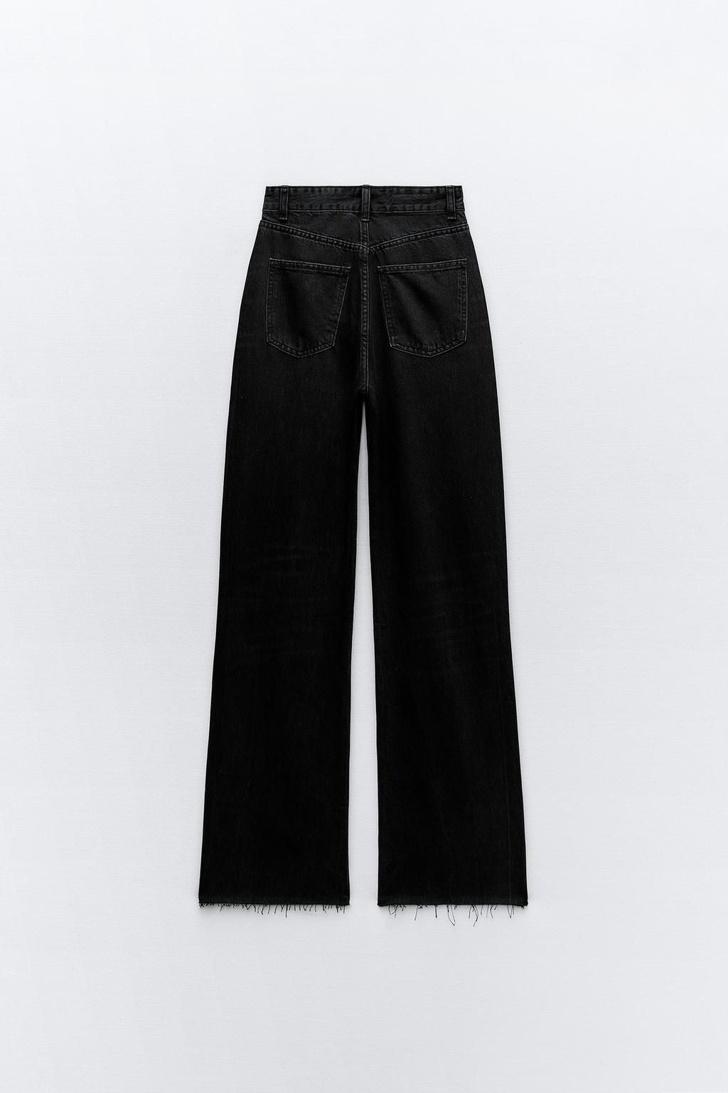 TRF WIDE-LEG HIGH-WAIST JEANS - Zara фото 25