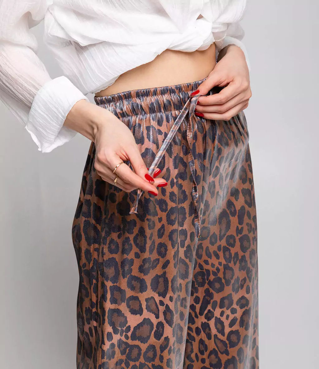 Брюки #БШ2245, коричневый