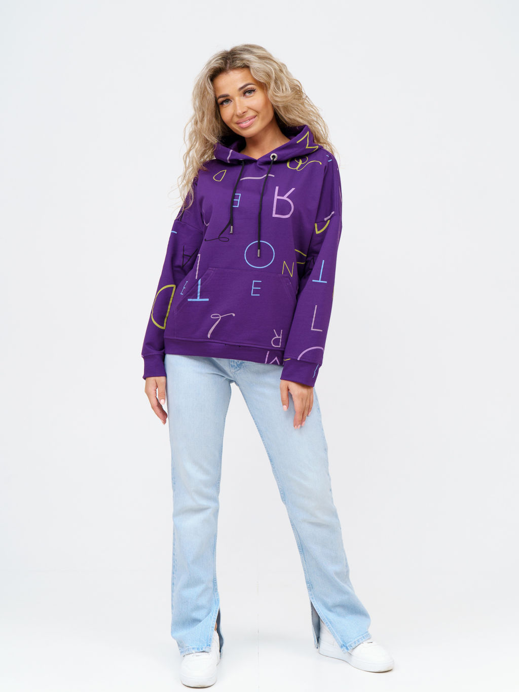 932 Худи "Фиолетовый"