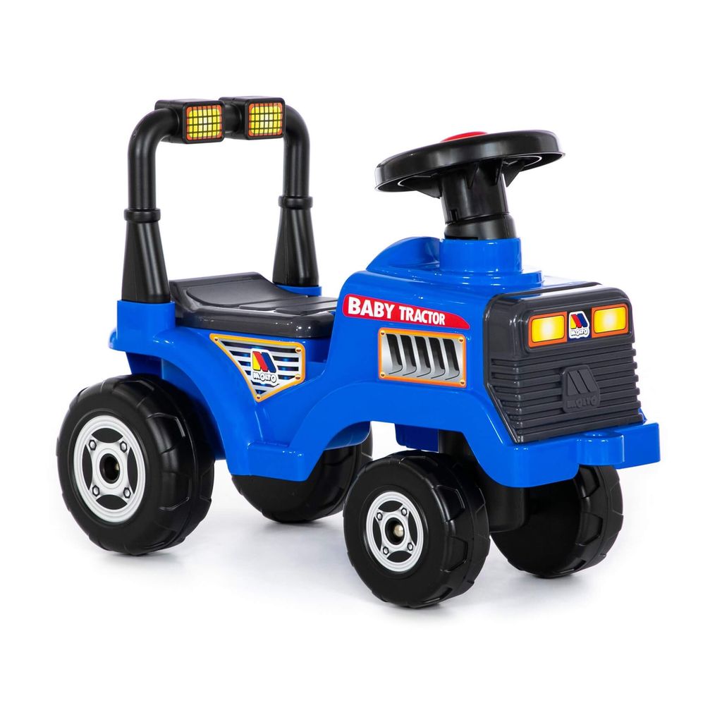 Каталка-трактор Митя №3 (синяя) - Полесье фото 5