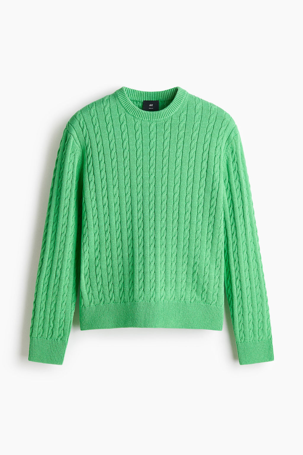 Jersey en punto trenzado Regular Fit - H&m фото 3
