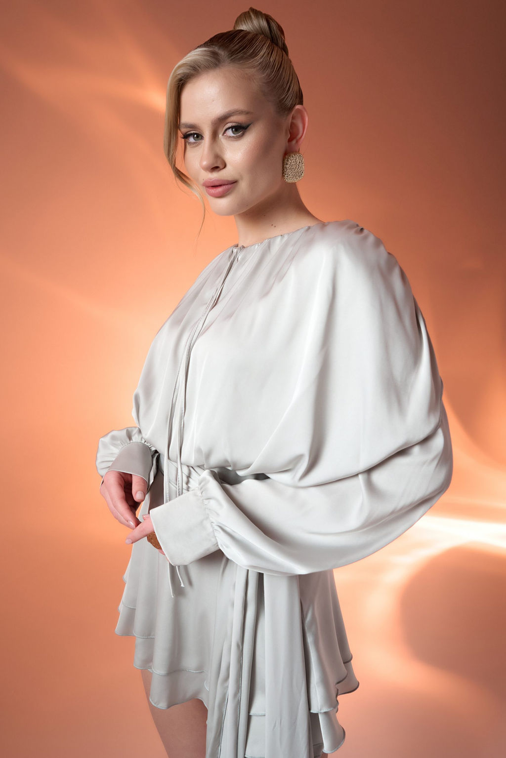 Платье Муза (жемчужный) - Эльза фото 11