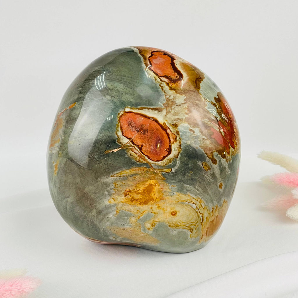 Полированная океаническая Яшма - Радуга самоцветов фото 2