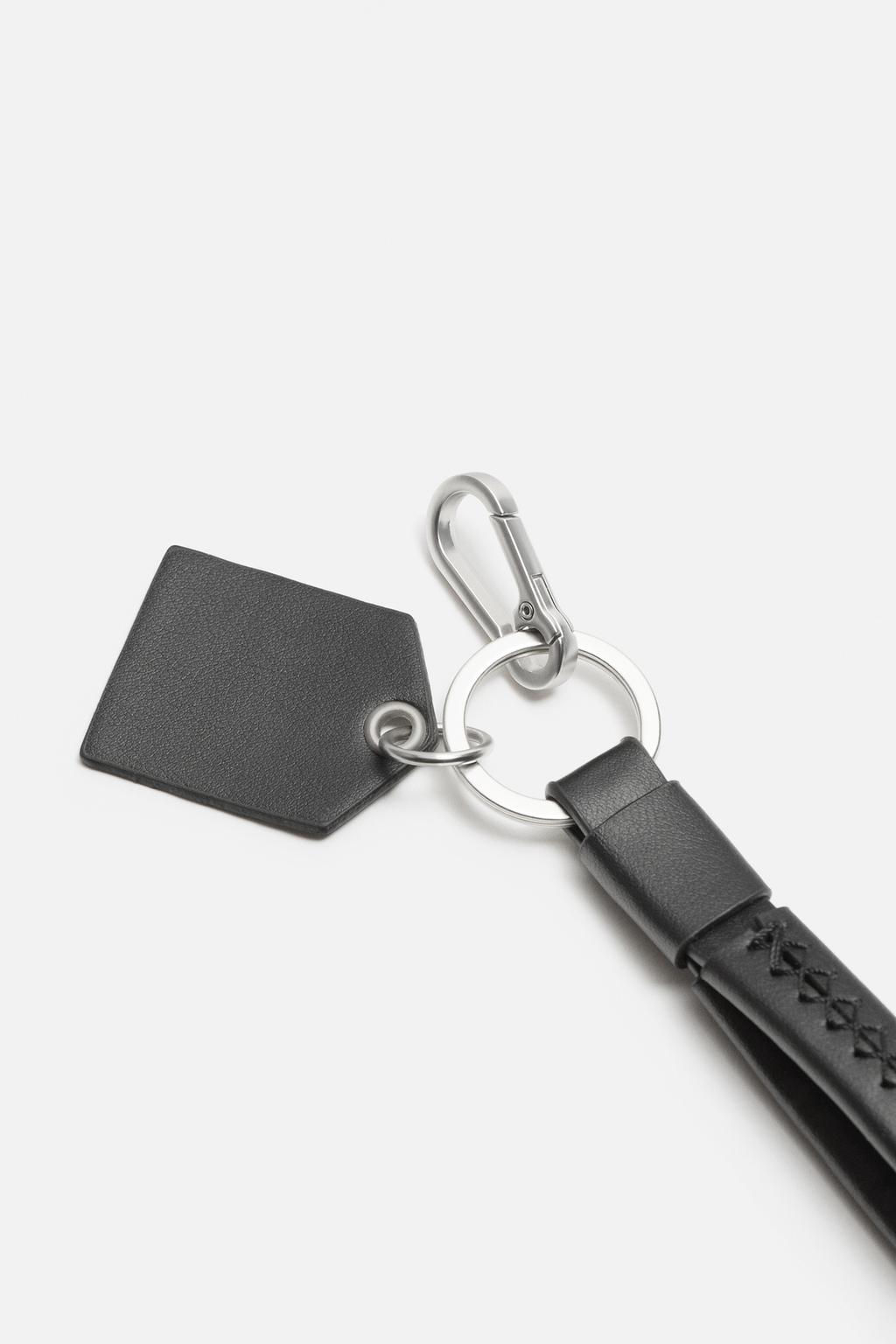 TOPSTITCHED KEY RING - Zara фото 3