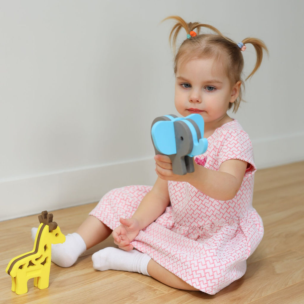 ElBascoToys / Набор мягких конструкторов Зоопарк - El’bascotoys фото 4