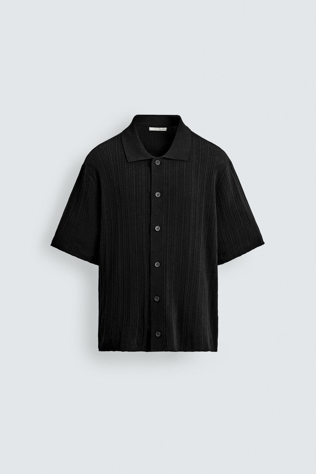 TEXTURED KNIT SHIRT - Zara фото 7