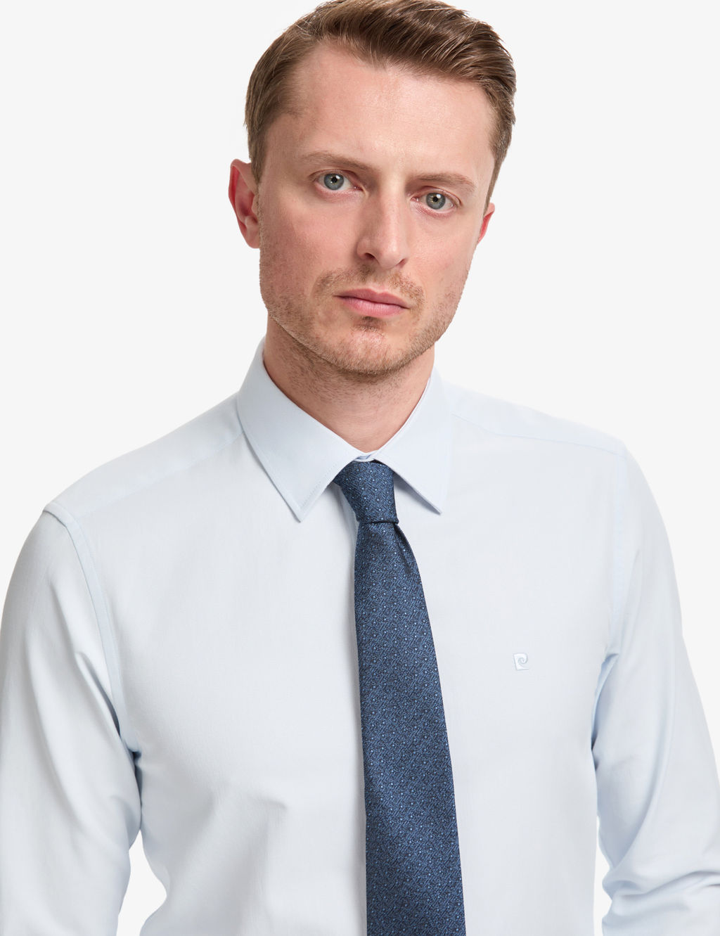 A__k Mavi Slim Fit Arm_rl_ Uzun Kollu G_mlek