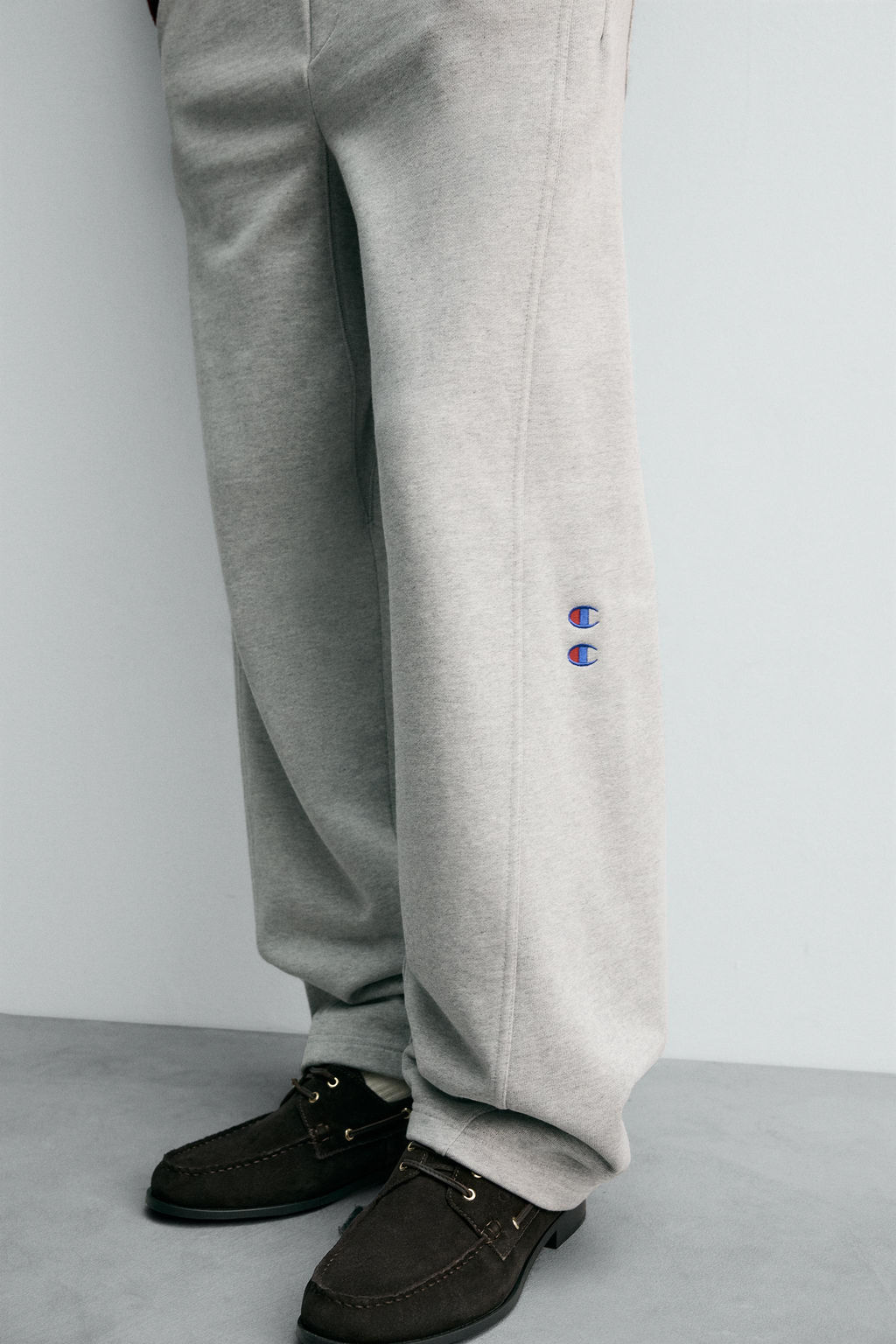 CHAMPION® X ZARA WIDE-LEG JOGGING TROUSERS  фото 5