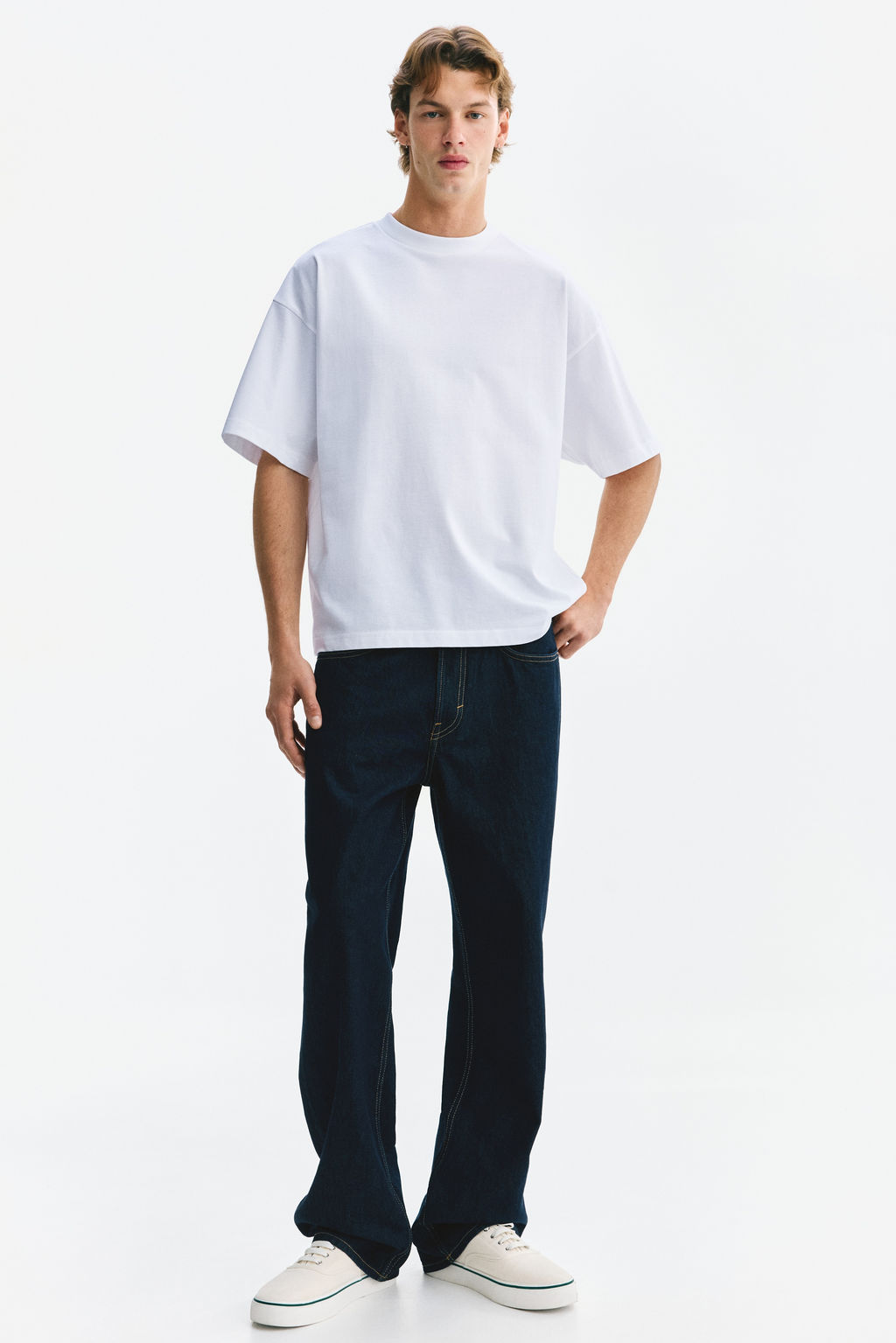 Camiseta de algod?n Oversized Fit - H&m фото 8